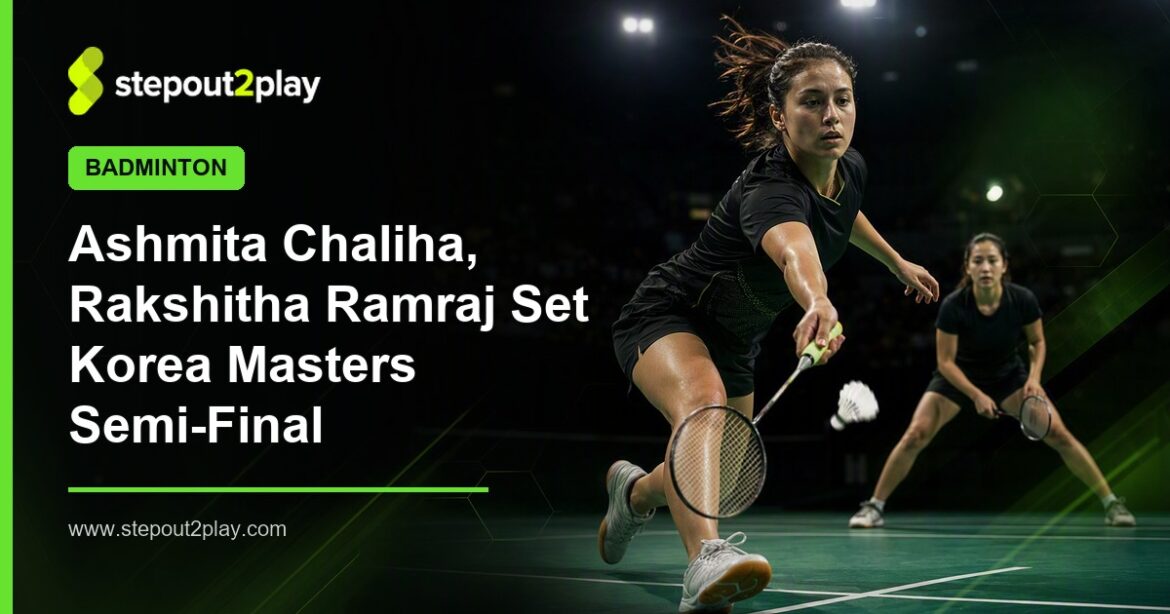Korea Masters Super 300 and Ashmita Chaliha in Badminton action