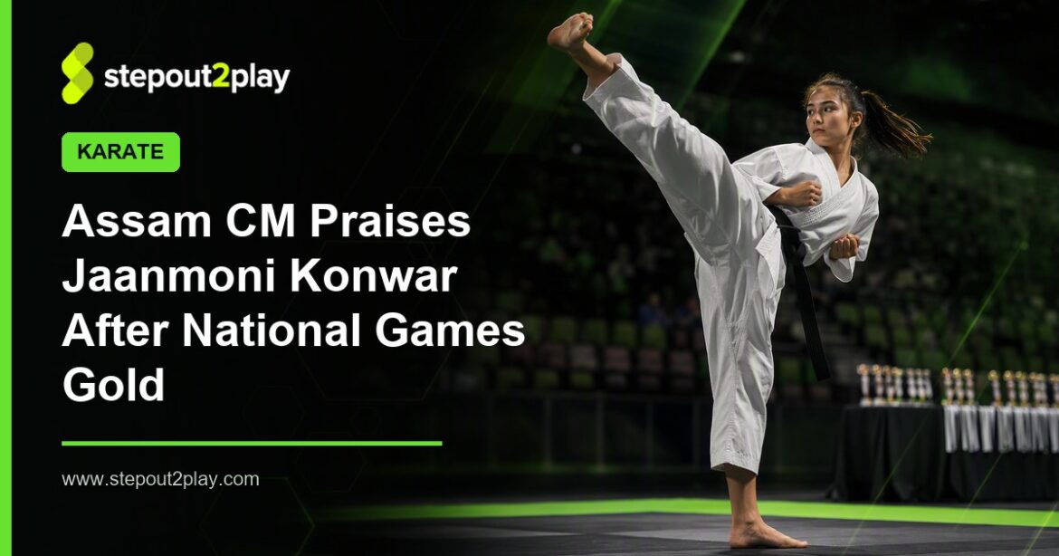 National Games and Jaanmoni Konwar in Karate action