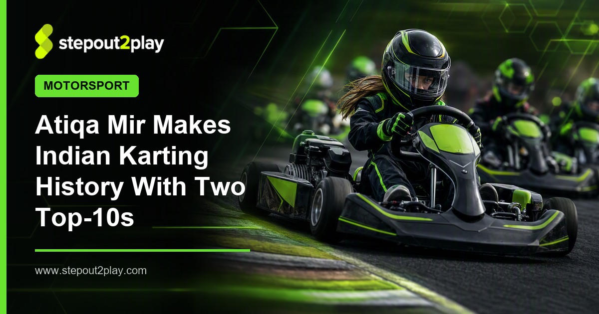 FIA European Championship and Atiqa Mir in Motorsport action