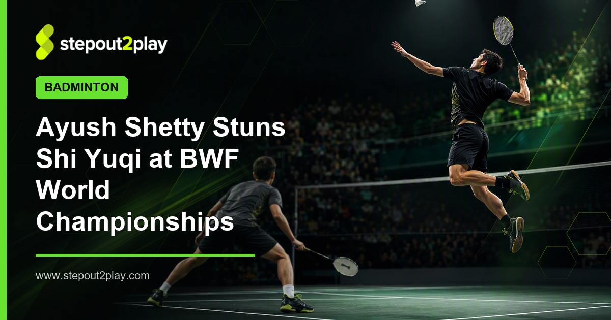 BWF World Championships 2026 and Ayush Shetty in Badminton action