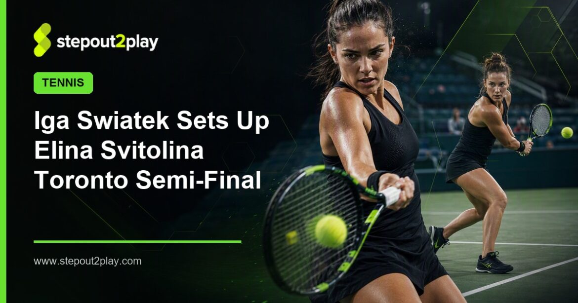 Toronto Masters and Iga Swiatek in Tennis action