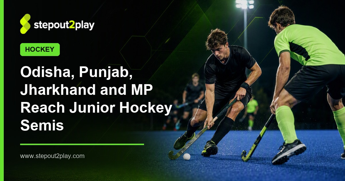 16th Hockey India Junior Men National Championship 2026 and Hockey Association of Odisha in Hockey action
