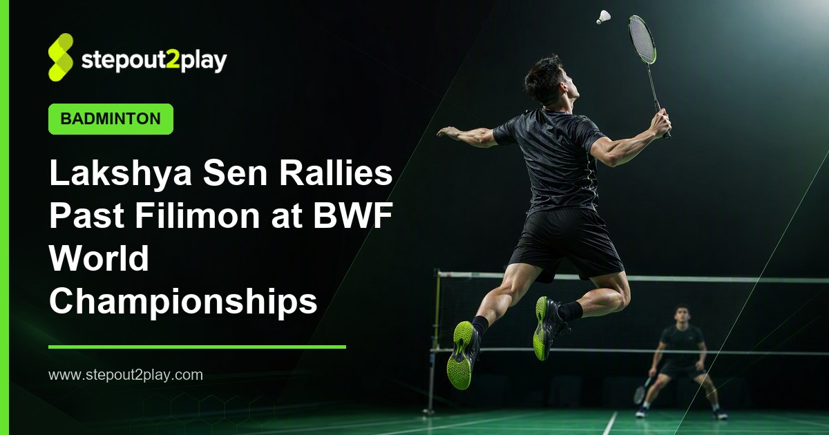 BWF World Championships and Lakshya Sen in Badminton action