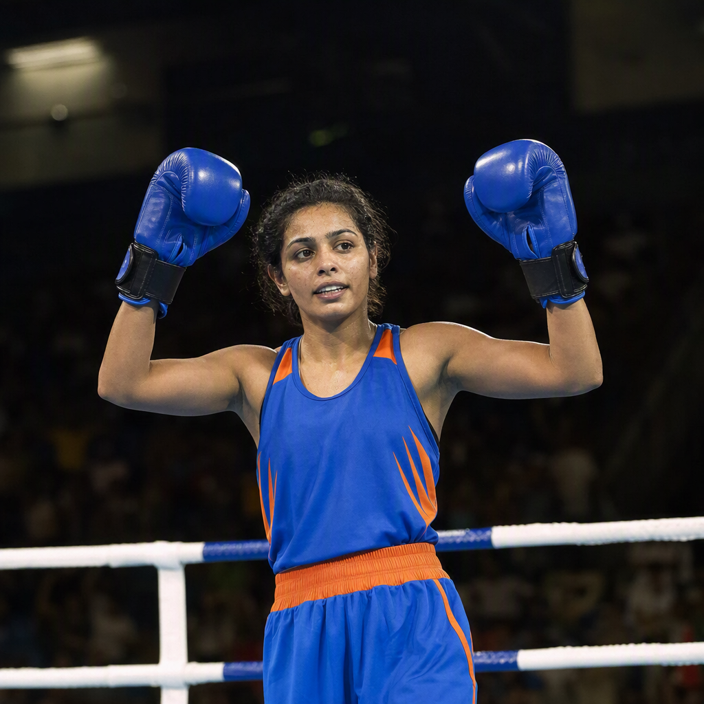 Commonwealth Games 2026 and Lovlina Borgohain in Boxing action