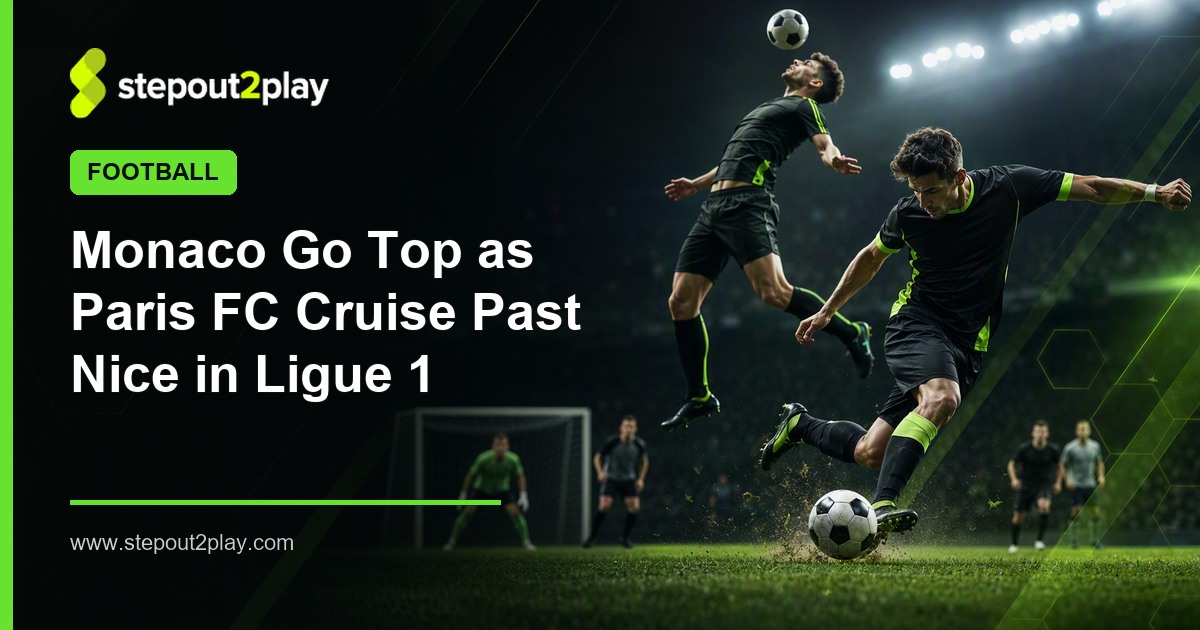 Ligue 1 and Monaco in Football action
