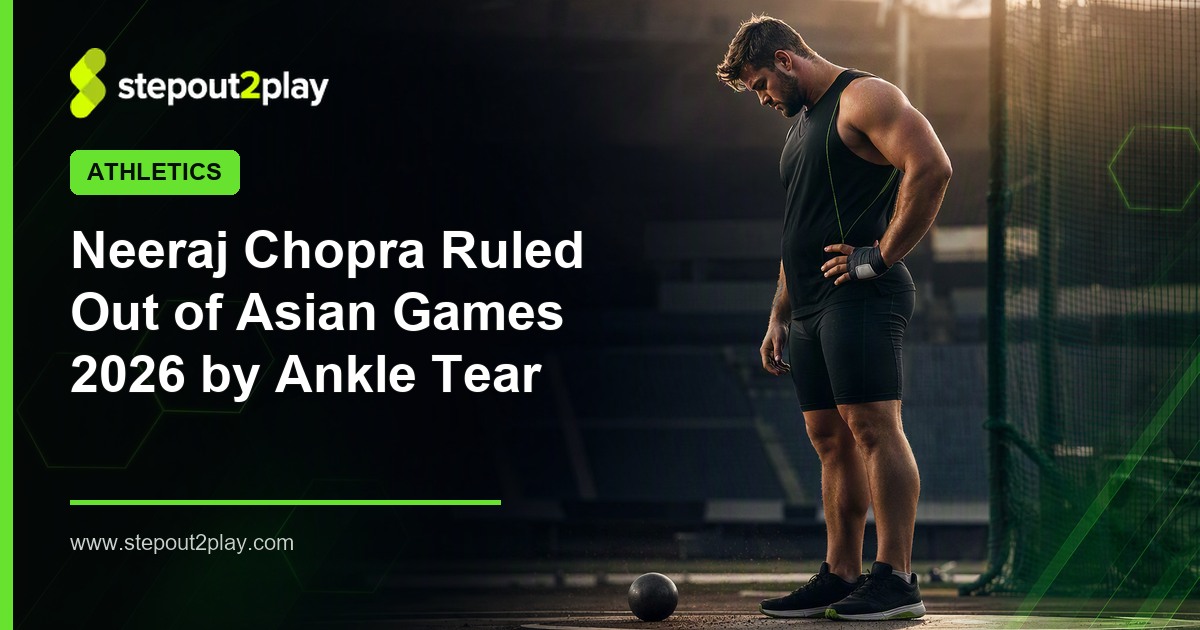 Asian Games 2026 and Neeraj Chopra in Athletics action