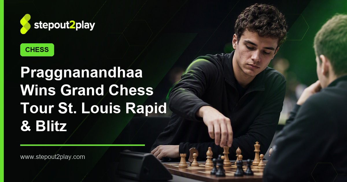 Grand Chess Tour St. Louis Rapid & Blitz and R Praggnanandhaa in Chess action