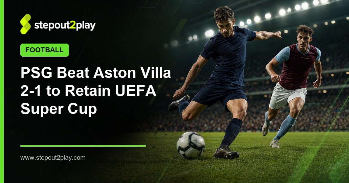 UEFA Super Cup and Paris Saint-Germain in Football action