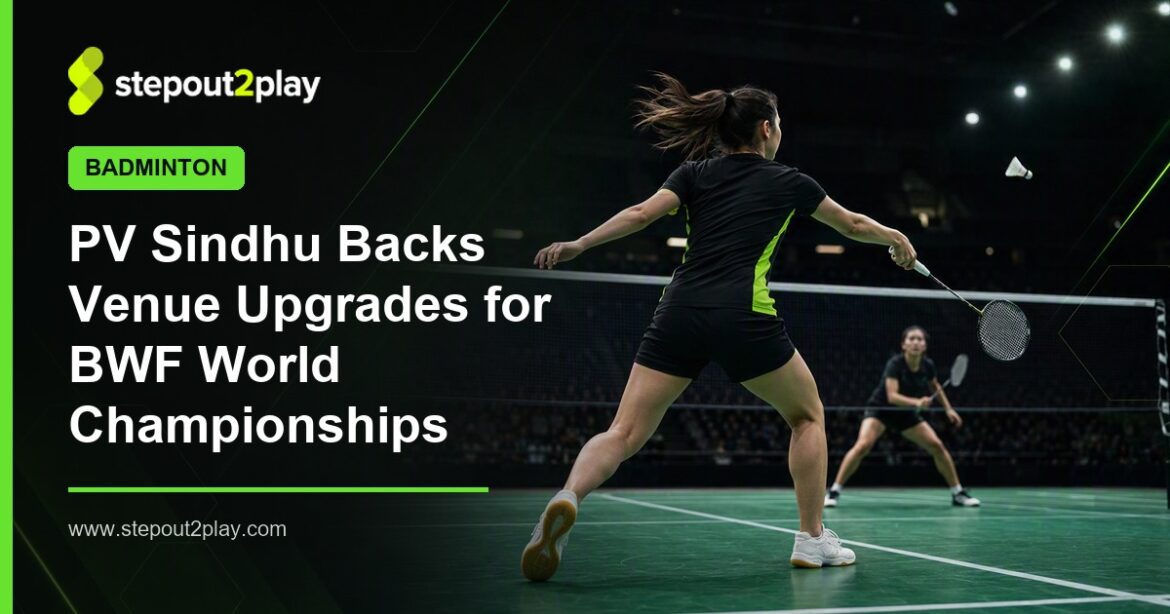 BWF World Championships and PV Sindhu in Badminton action