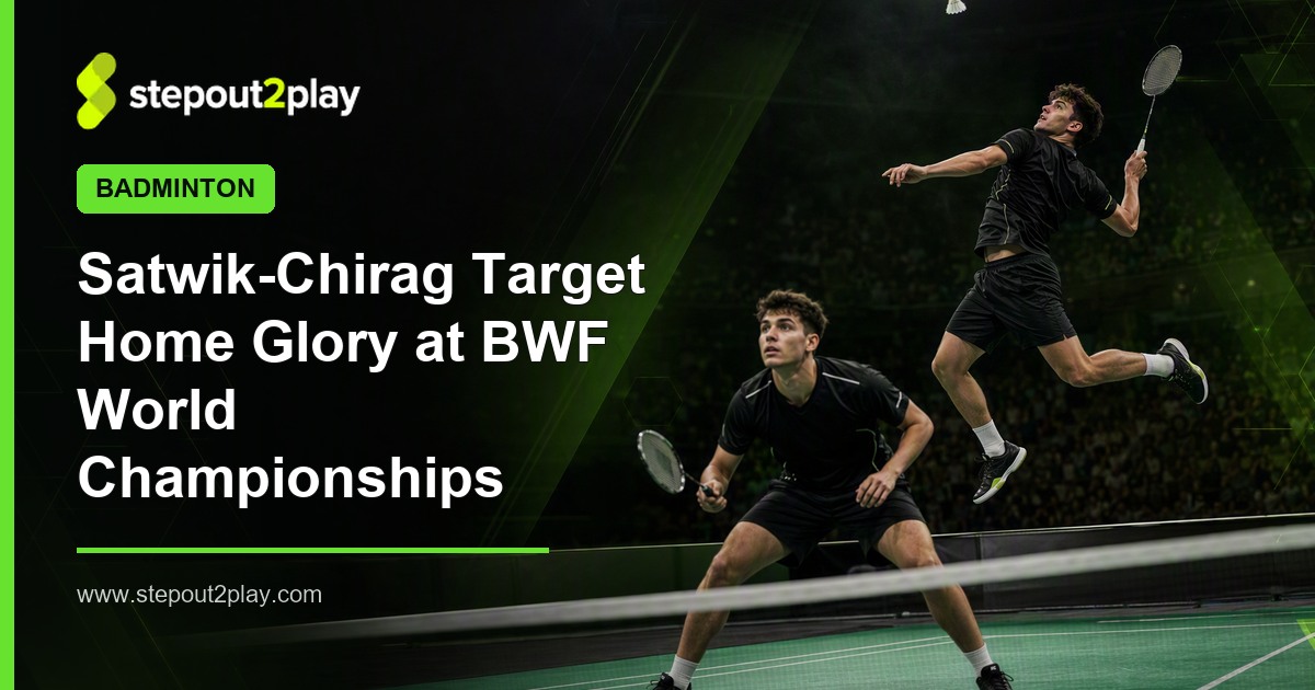 BWF World Championships 2026 and Satwiksairaj Rankireddy in Badminton action