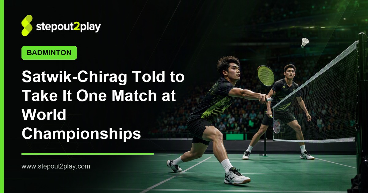 BWF World Championships and Satwiksairaj Rankireddy in Badminton action