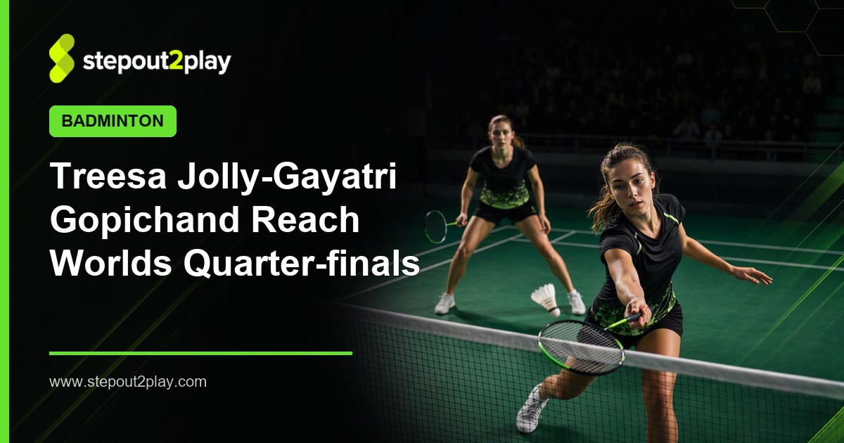 World Championships and Treesa Jolly in Badminton action