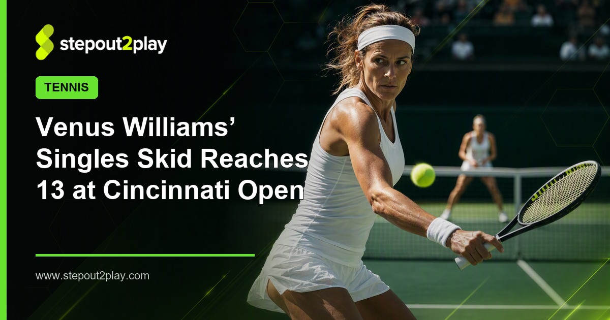 Cincinnati Open and Venus Williams in Tennis action