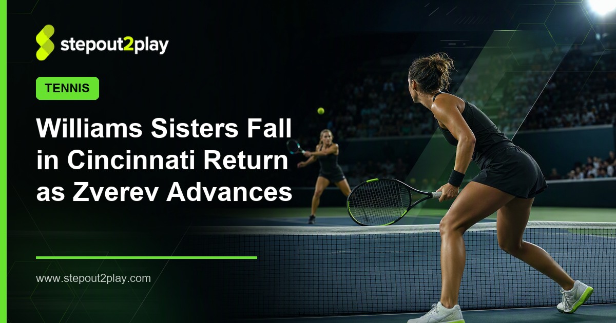 Cincinnati Masters and Serena Williams in Tennis action