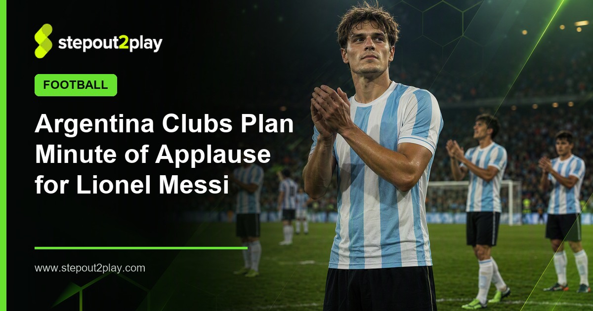Lionel Messi and Argentina national football team in Football action