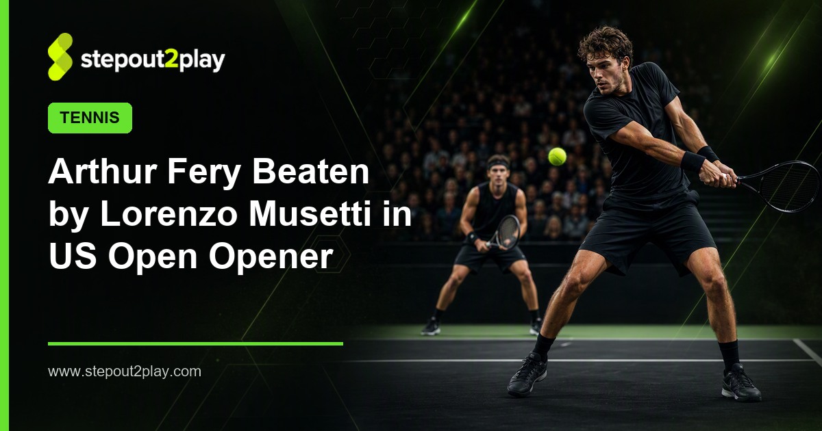 US Open 2026 and Arthur Fery in Tennis action