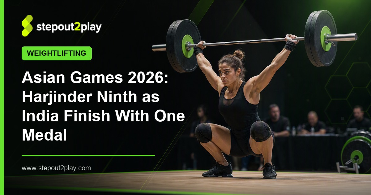 Asian Games 2026 and India Weightlifting in Weightlifting action