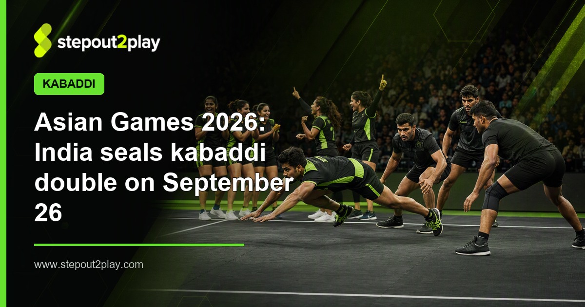 Asian Games 2026 and India Kabaddi in Kabaddi action