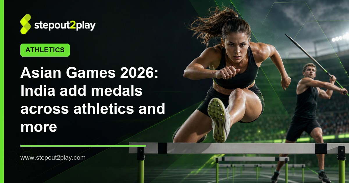 Asian Games 2026 and India in Athletics action