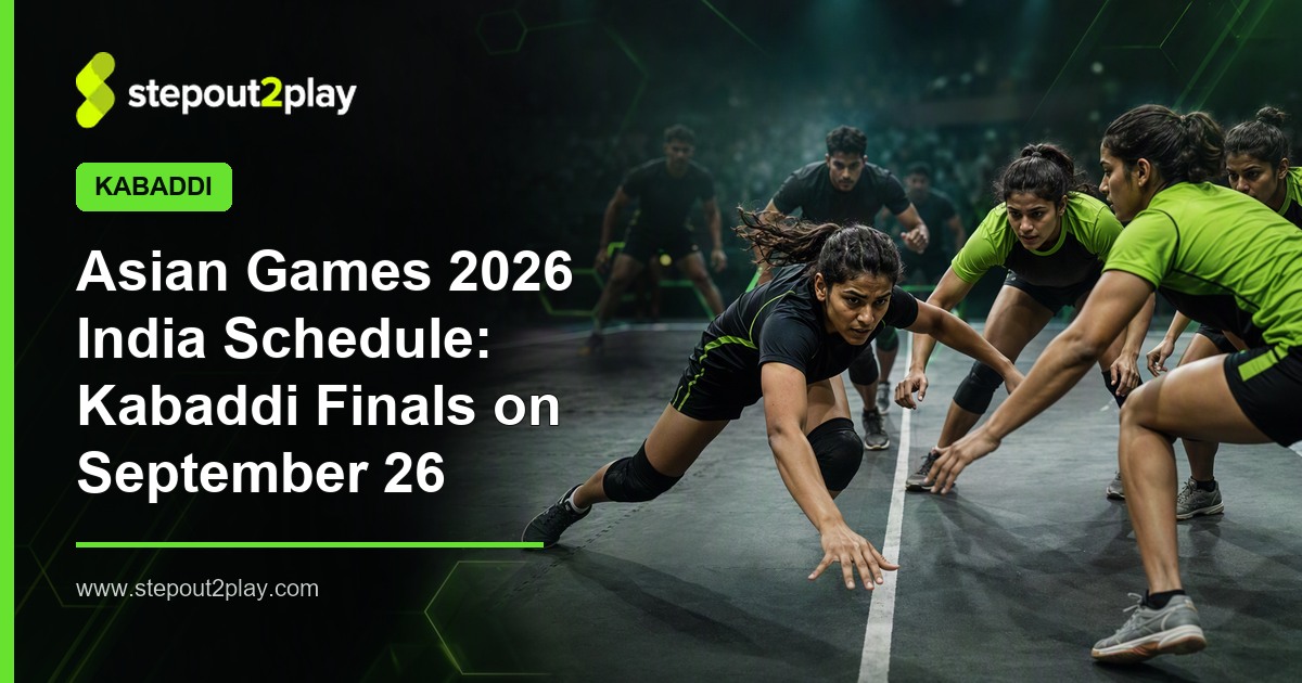 Asian Games 2026 and India in Kabaddi action