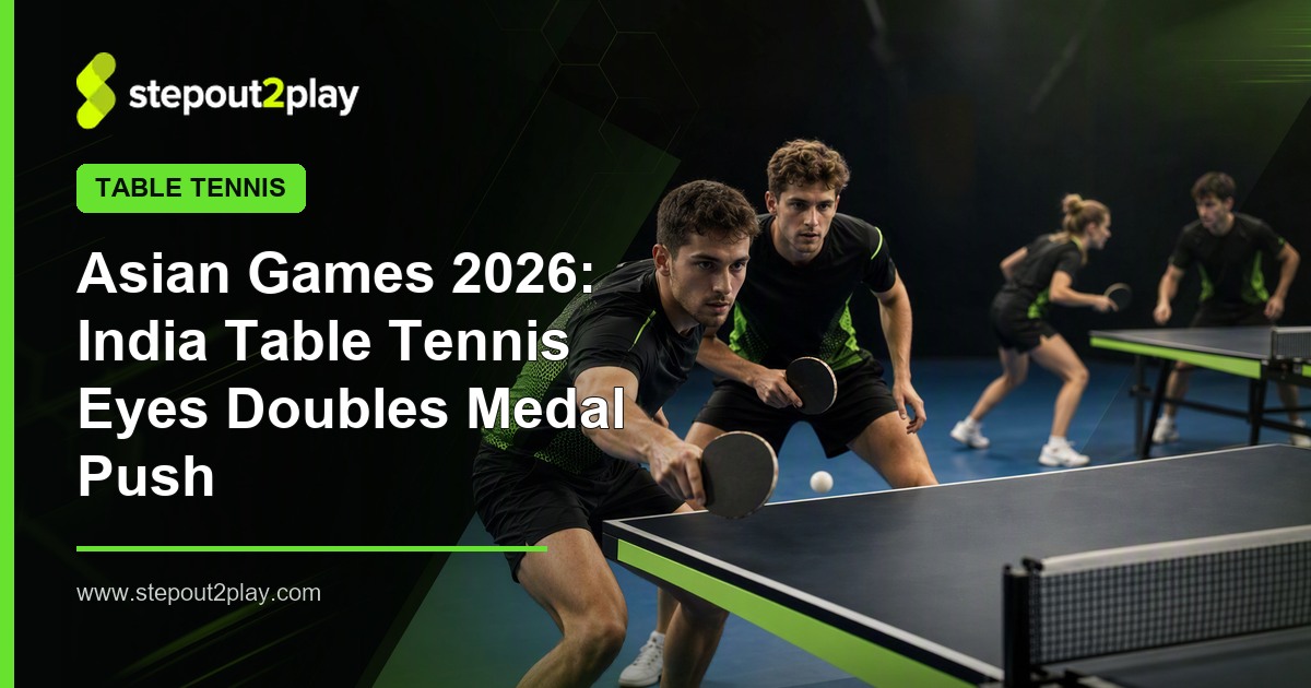 Asian Games 2026 and India Table Tennis Team in Table Tennis action