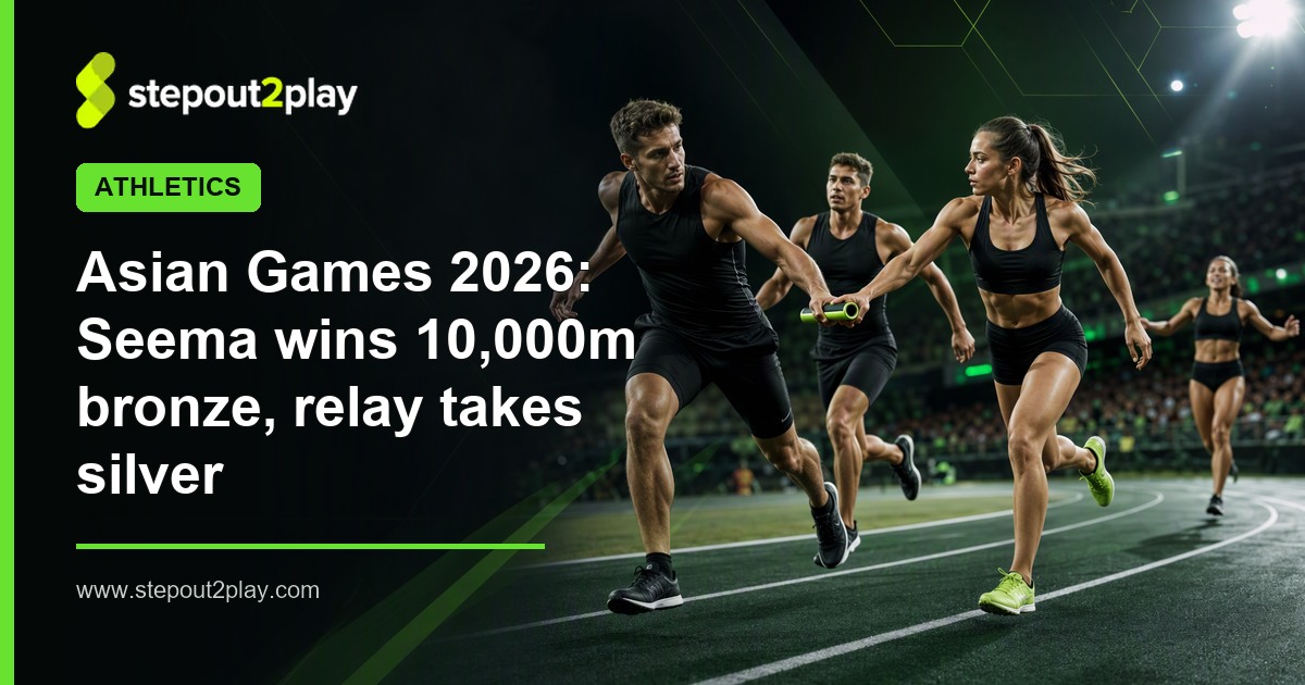 Asian Games 2026 and India Athletics in Athletics action