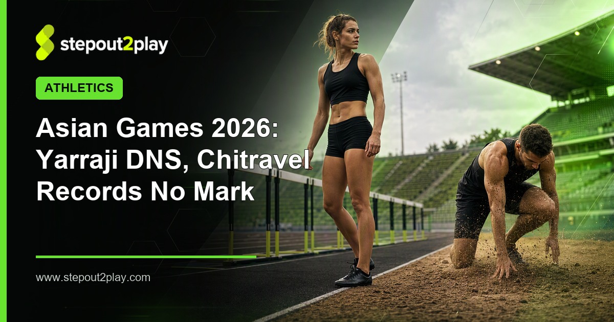 Asian Games 2026 and Jyothi Yarraji in Athletics action