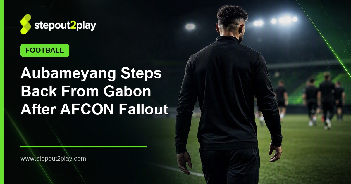 Pierre-Emerick Aubameyang and Gabon in Football action
