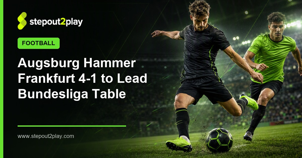 Bundesliga and Augsburg in Football action