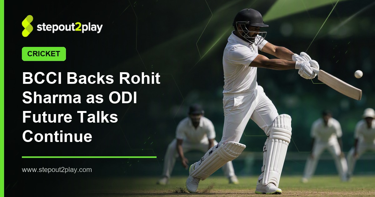 Rohit Sharma and India Cricket Team in Cricket action