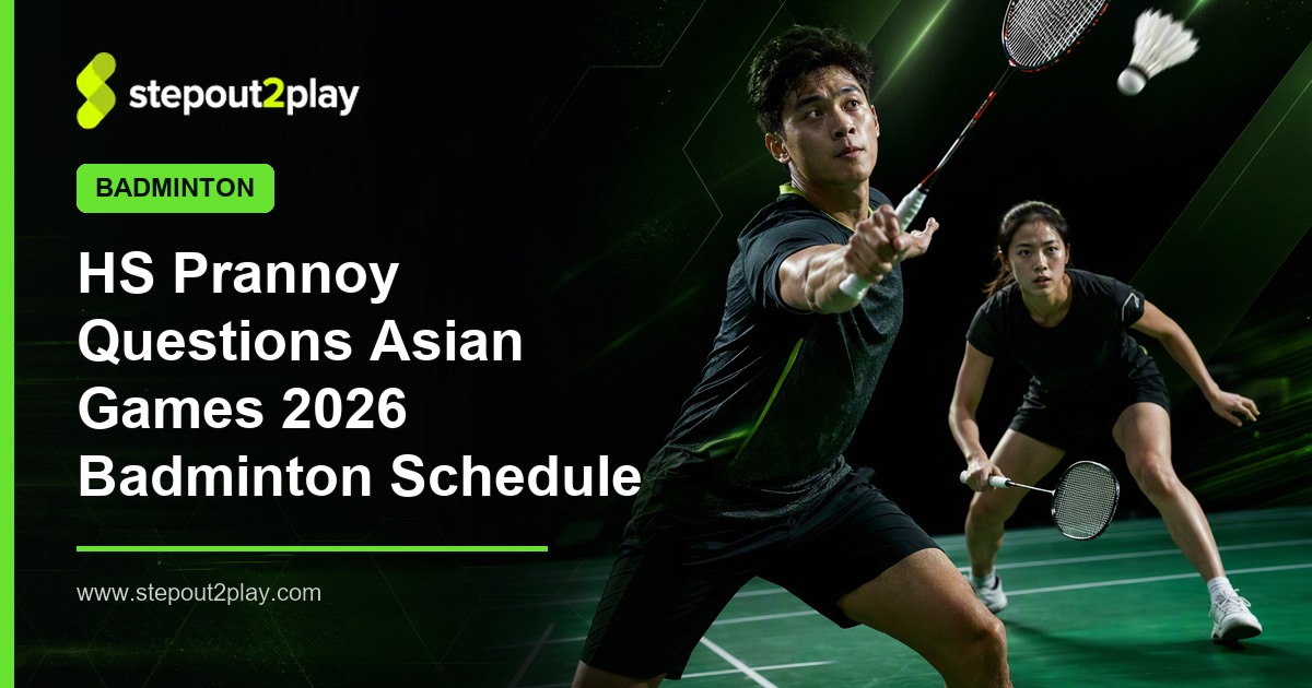 Asian Games 2026 and HS Prannoy in Badminton action