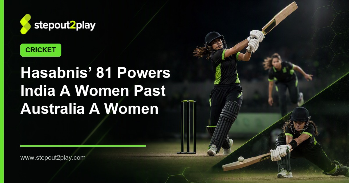 Australia A Women tour of India and India A Women in Cricket action