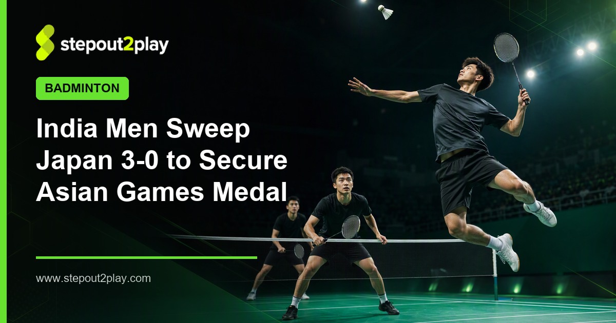 Asian Games and India in Badminton action