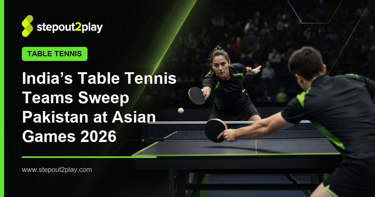Asian Games 2026 and India Table Tennis Team in Table Tennis action