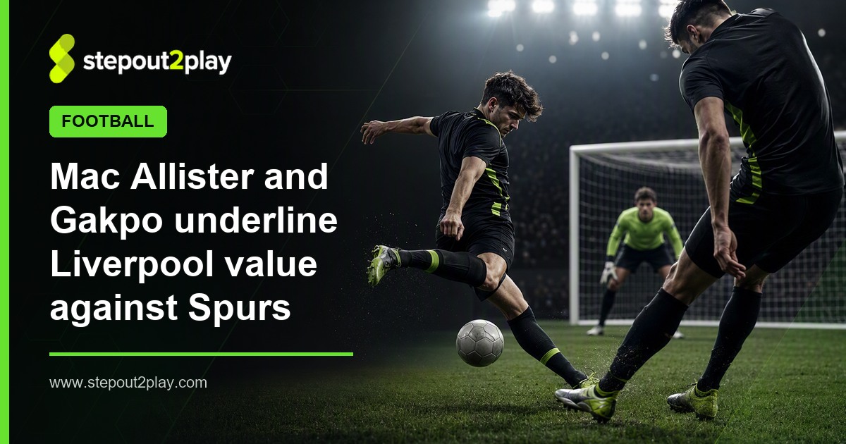 Liverpool and Tottenham in Football action