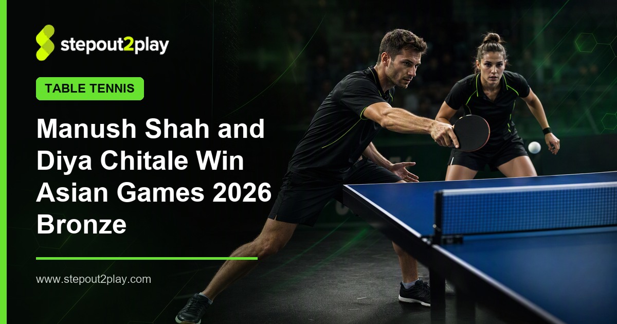 Asian Games 2026 and Manush Shah in Table Tennis action