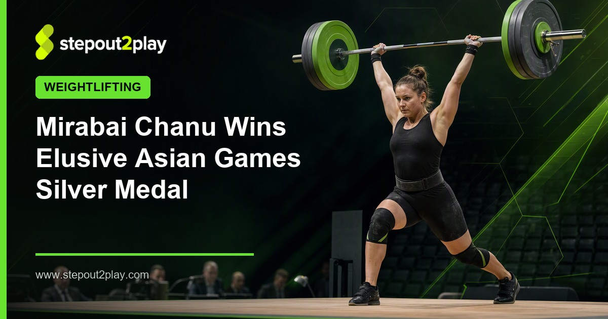 Mirabai Chanu and Asian Games in Weightlifting action