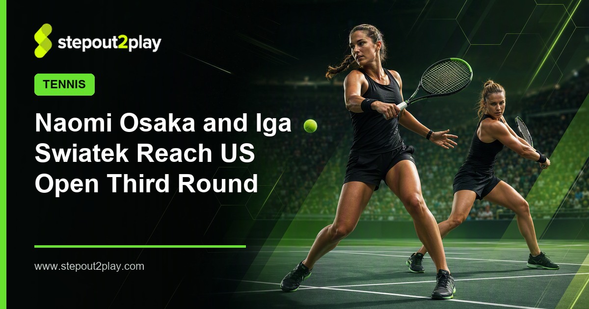 US Open 2026 and Naomi Osaka in Tennis action