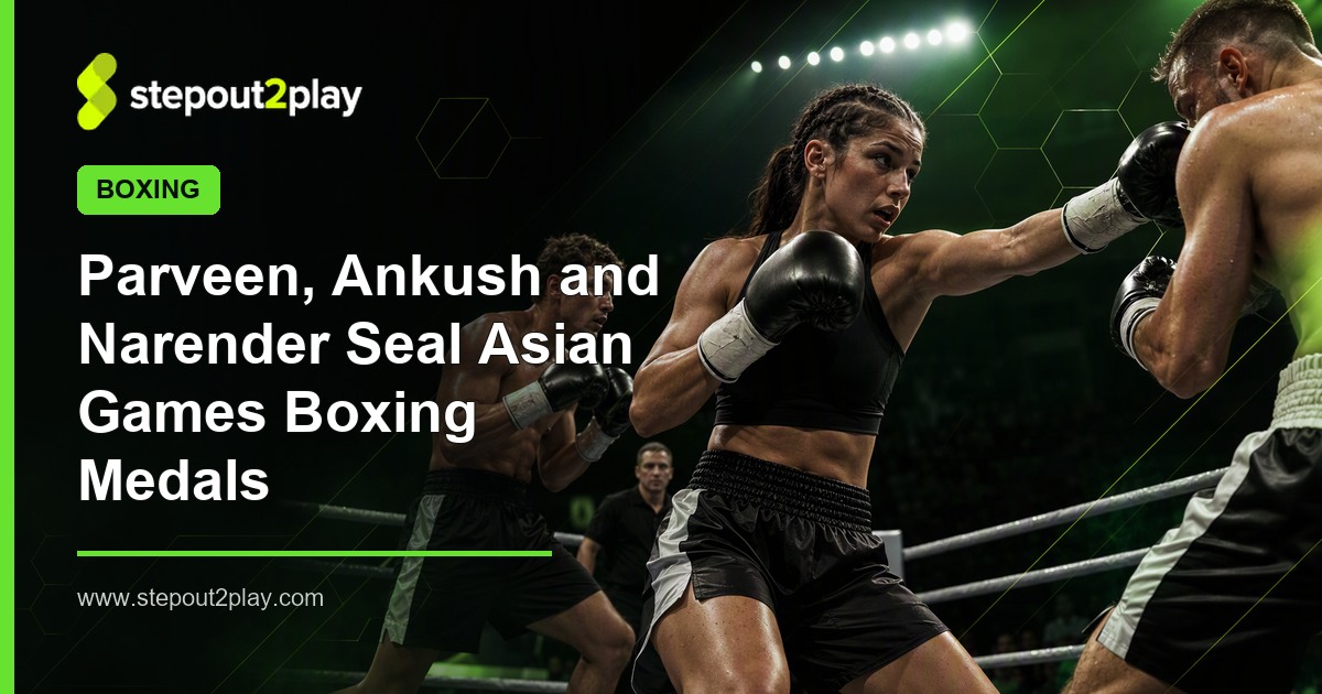 Asian Games and Parveen Hooda in Boxing action