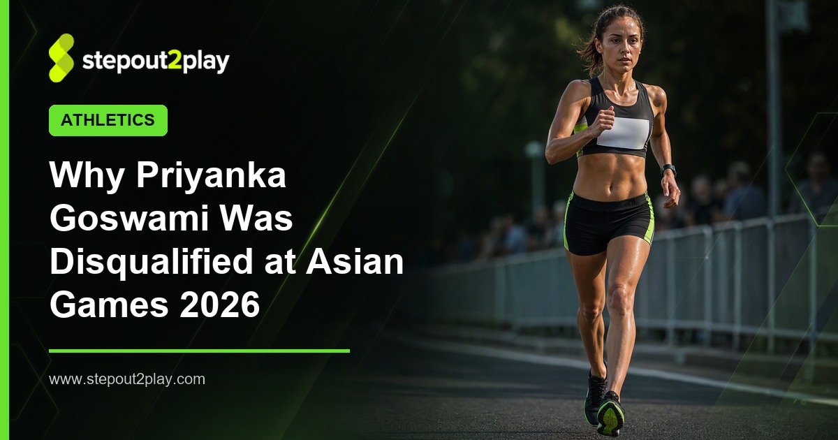 Asian Games 2026 and Priyanka Goswami in Athletics action