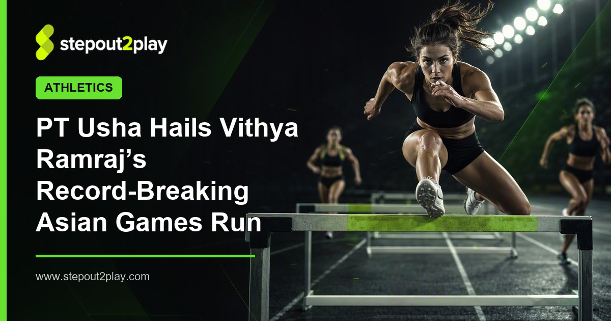 Asian Games and Vithya Ramraj in Athletics action