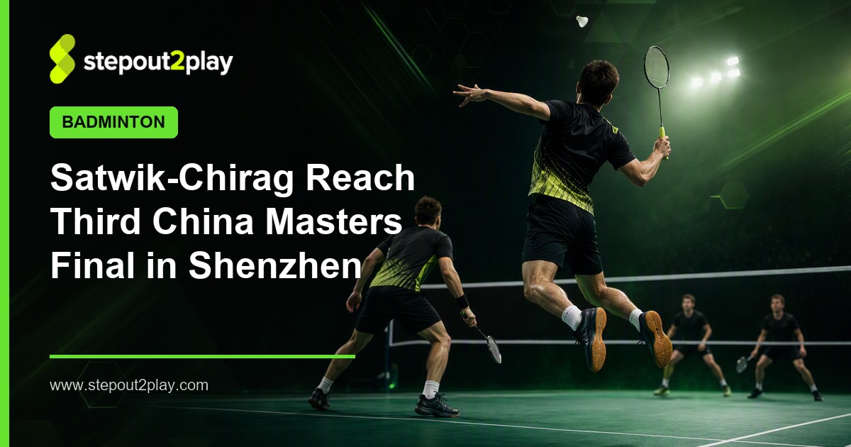 China Masters and Satwiksairaj Rankireddy in Badminton action