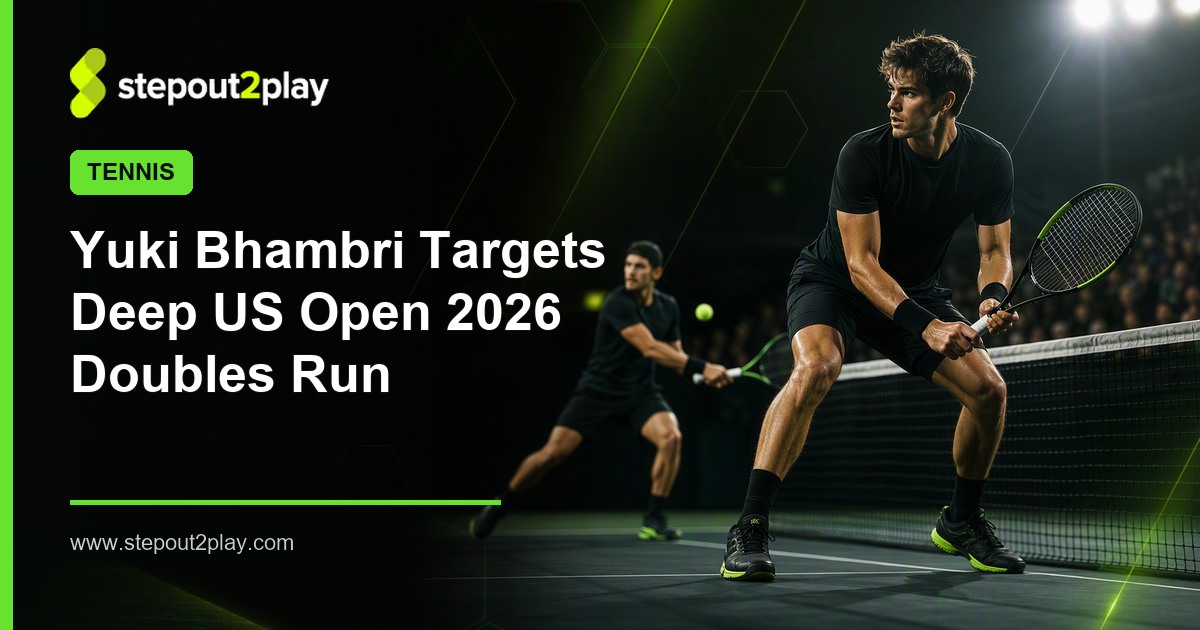US Open 2026 and Yuki Bhambri in Tennis action