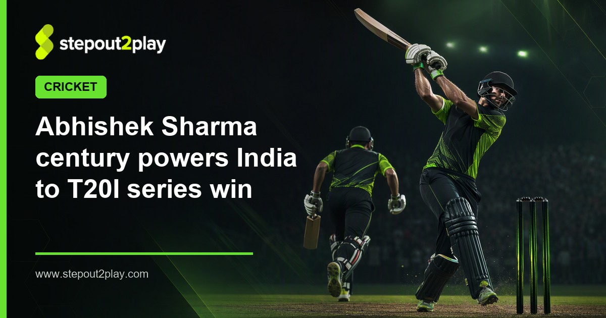 India and New Zealand in Cricket action