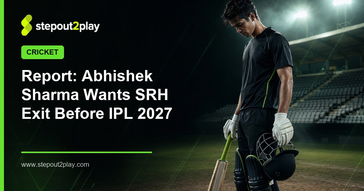 Abhishek Sharma and SRH in Cricket action