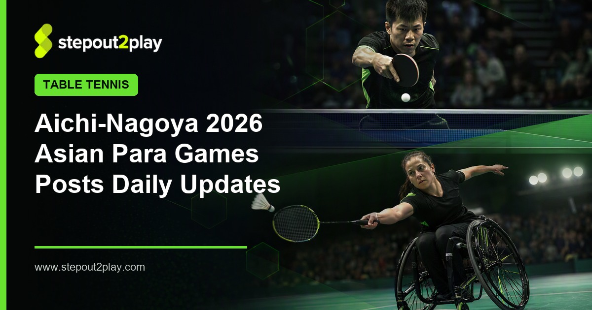 Aichi-Nagoya 2026 Asian Para Games and Asian Para Times in Table Tennis action