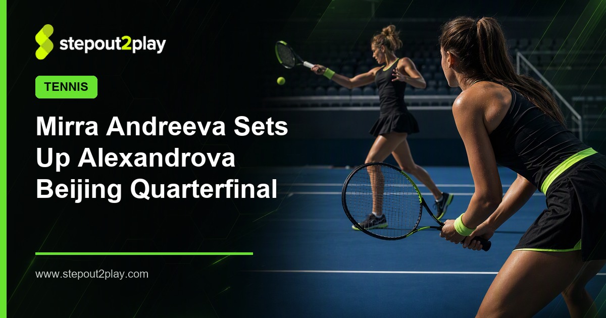 China Open and Mirra Andreeva in Tennis action