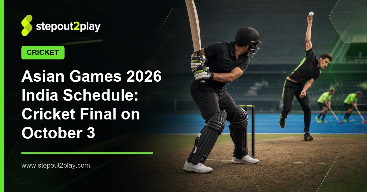 Asian Games 2026 and India in Cricket action