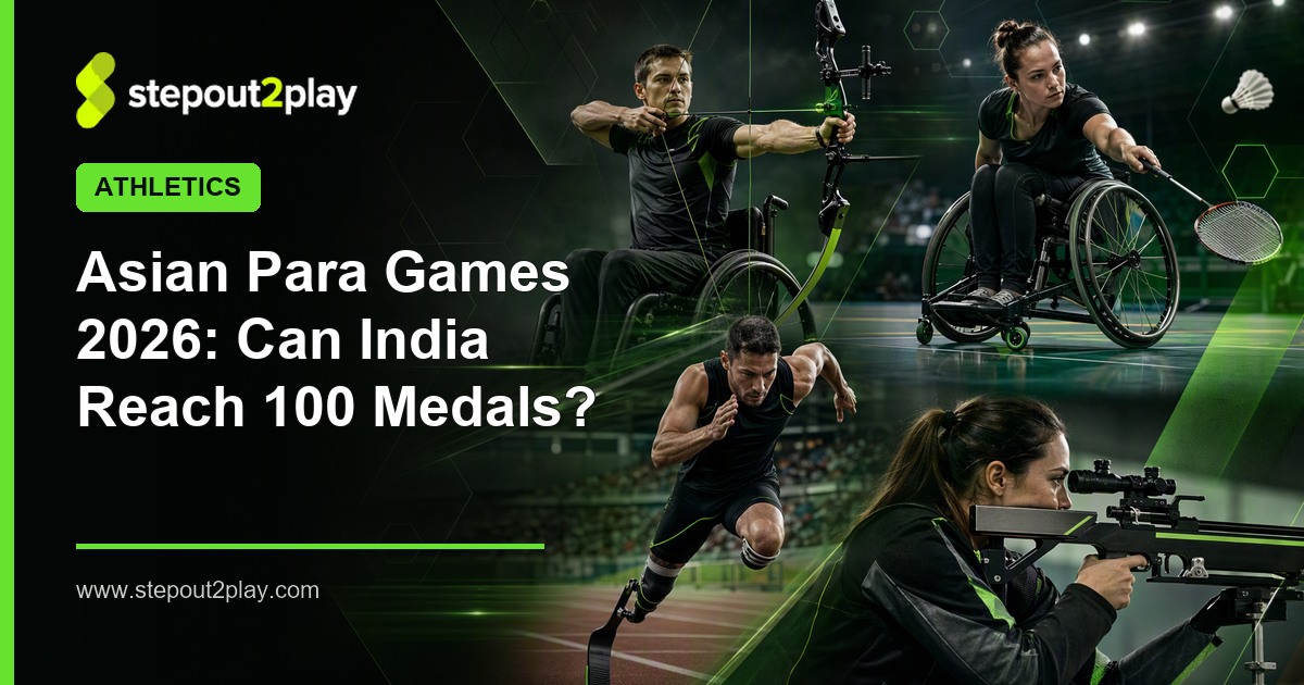 Asian Para Games 2026 and India in Athletics action