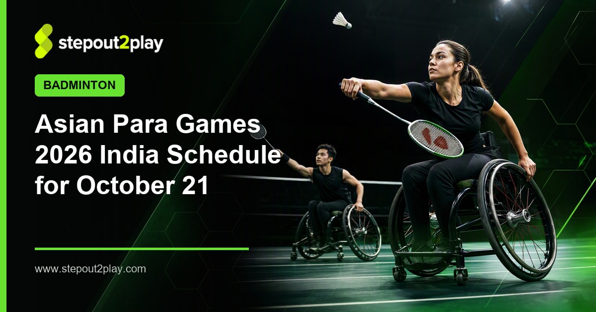 Asian Para Games 2026 and India in Badminton action